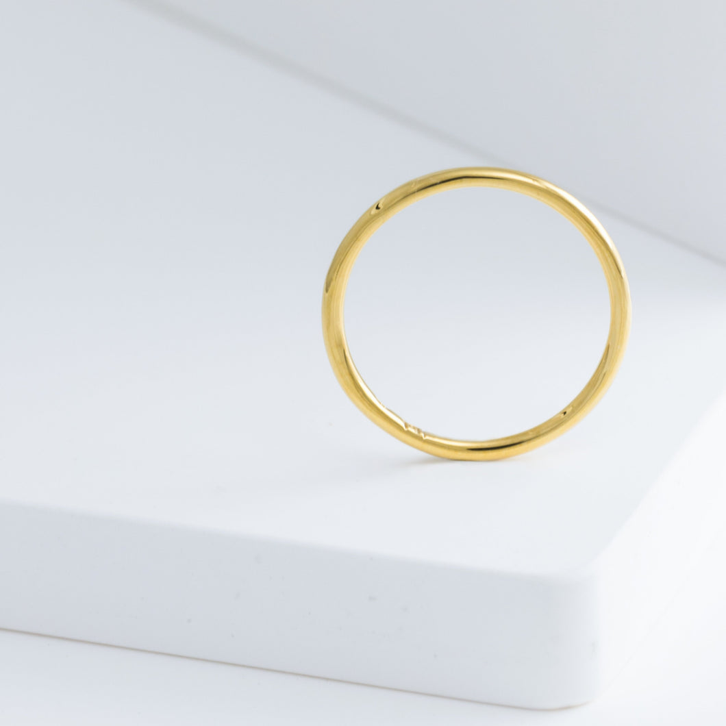 Zero ring 1.5mm (yellow gold) - Kolekto 