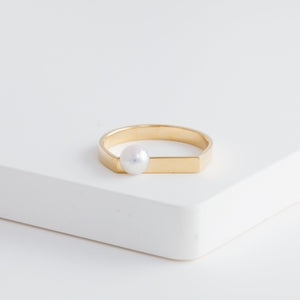 Sealing ring with slit pearl (Small) - Kolekto 